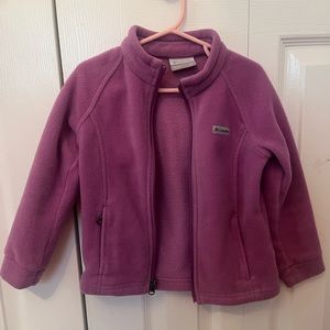 Toddler girl Columbia fleece jacket